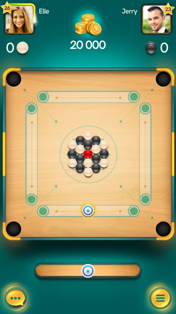 Aim Carrom Mod APK premium unlocked