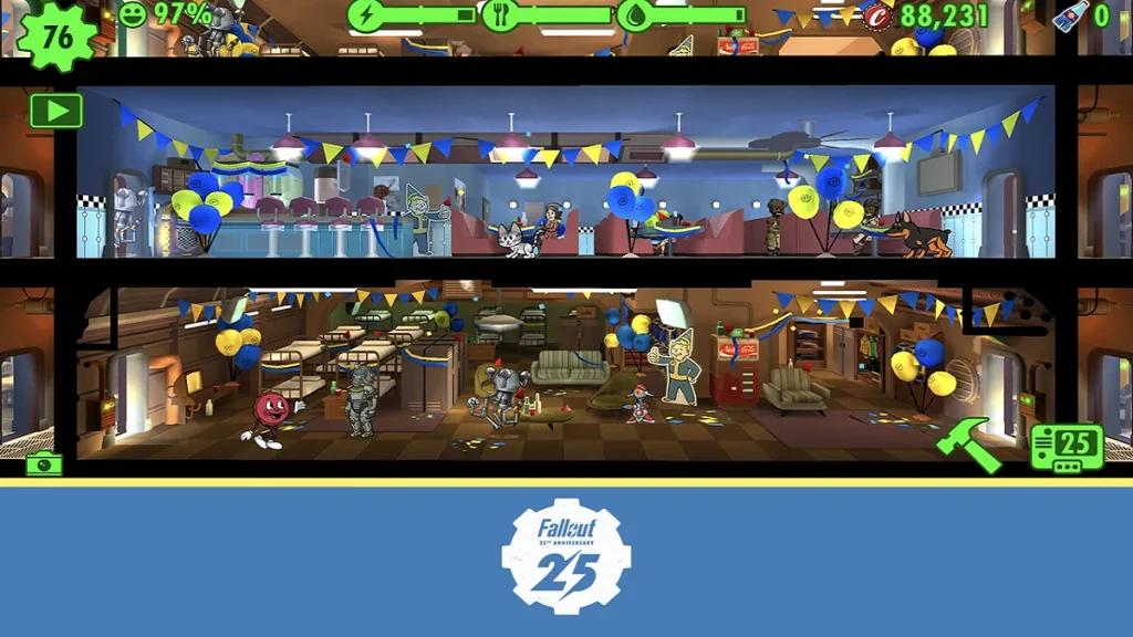 Fallout Shelter unlimited lunchboxes Mod APK