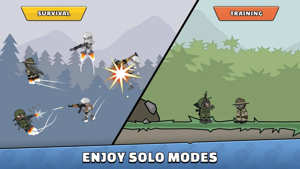 mini militia old version mod apk download