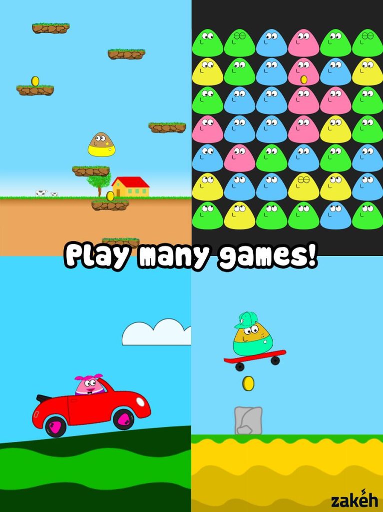 Pou Mod APK unlimited money and max level