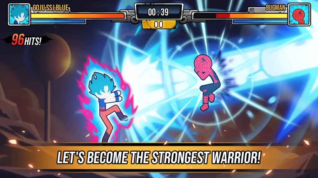 Super Stickman Dragon Warriors mod apk