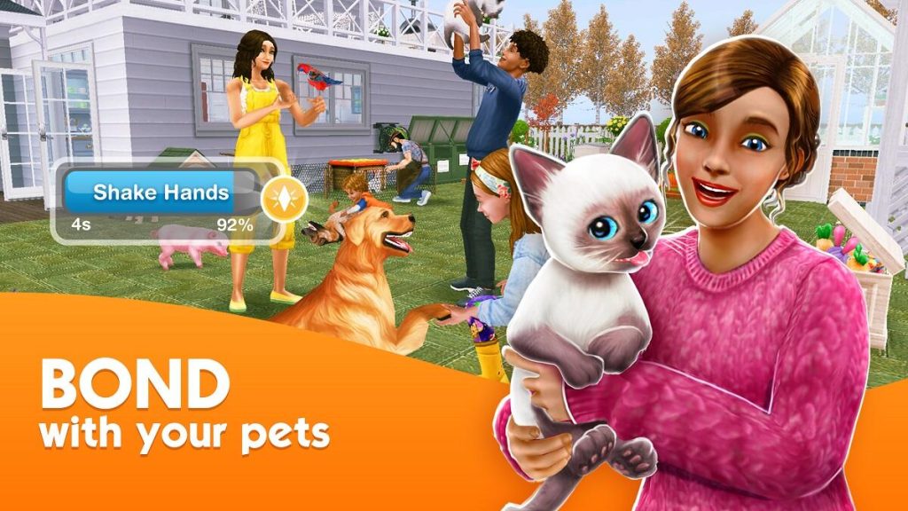 The Sims FreePlay Mod APK unlocked everything