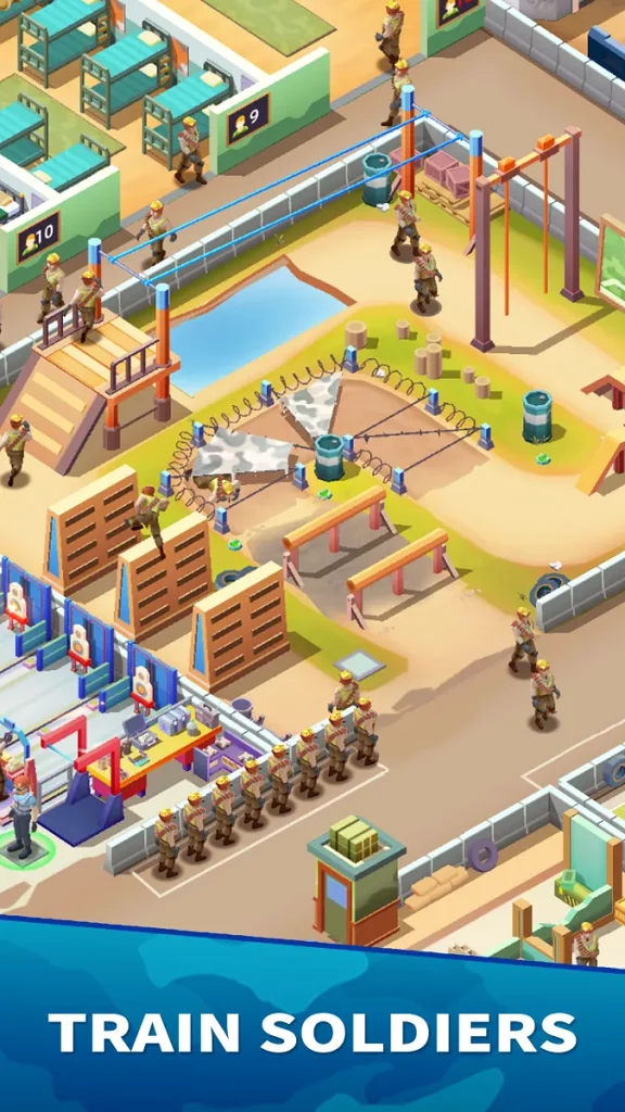 Army Tycoon Idle Base Mod APK