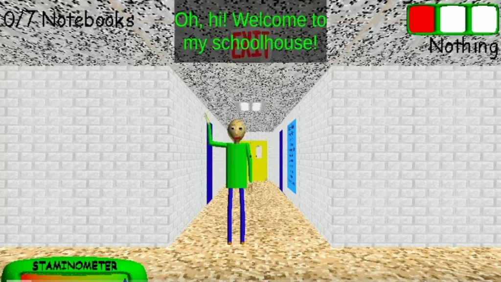 Baldi’s Basics Classic Remastered APK