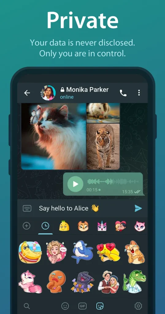 download telegram mod apk