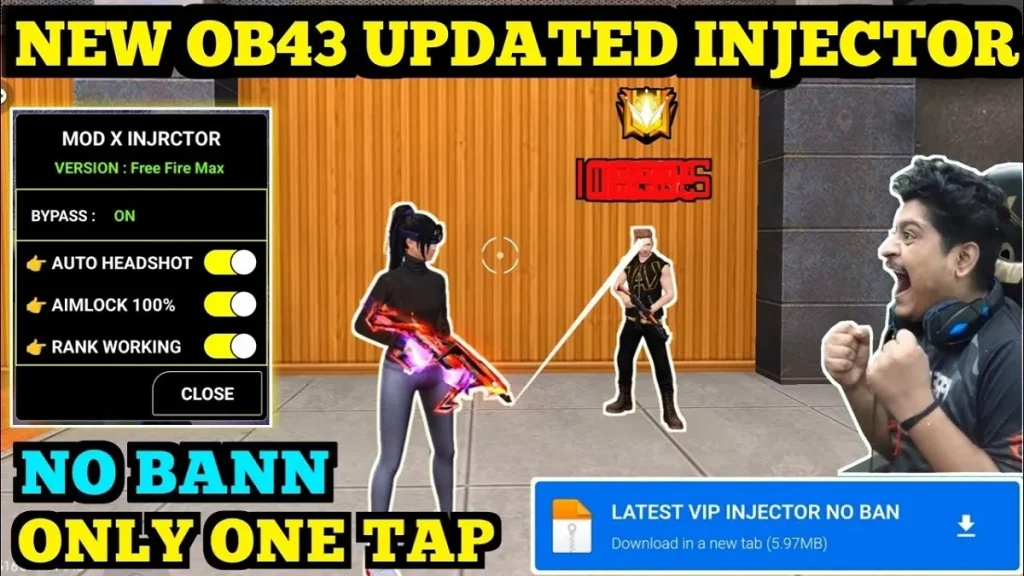 FF Injector VIP OB43 APK