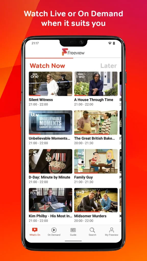 Freeview APK for Android TV