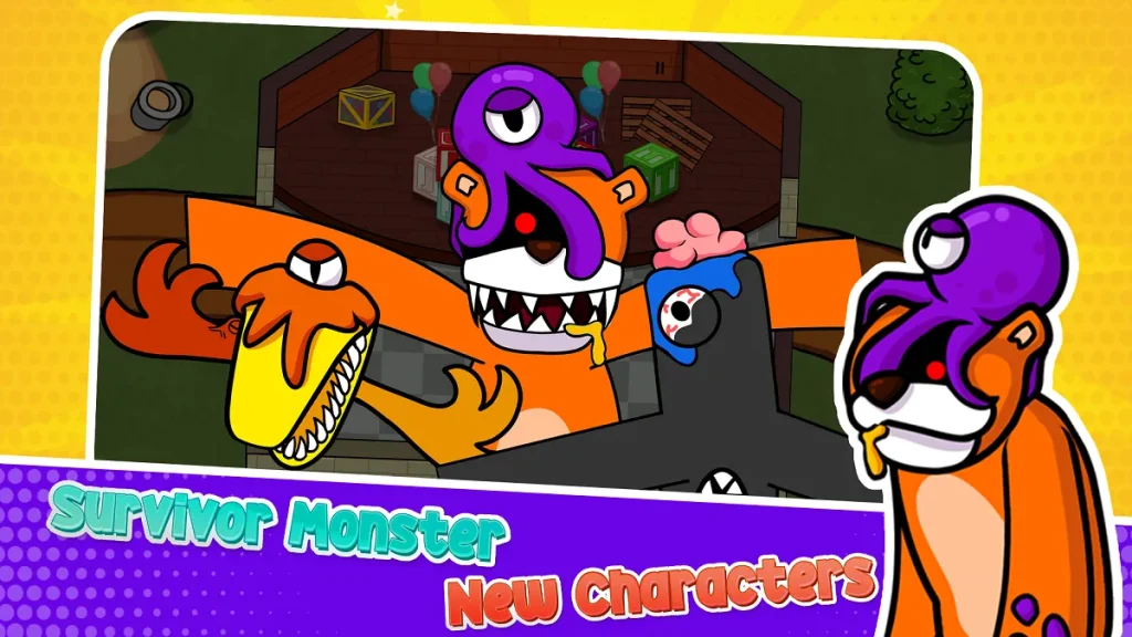 Survivor In Rainbow Monster MOD APK