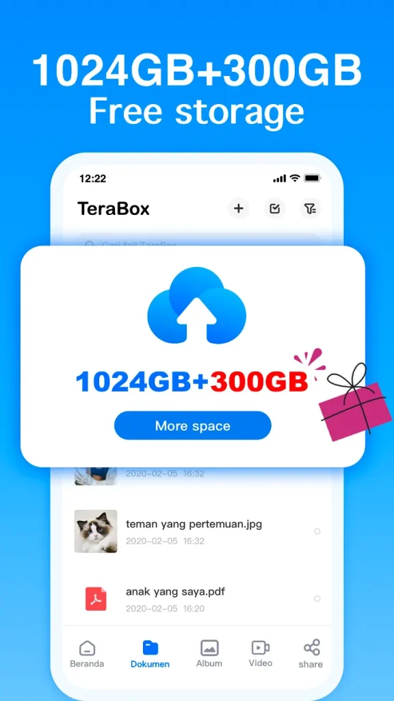 TeraBox Mod APK premium unlocked