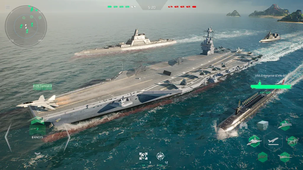 Modern Warships Mod APK unlimited money and gold 2024