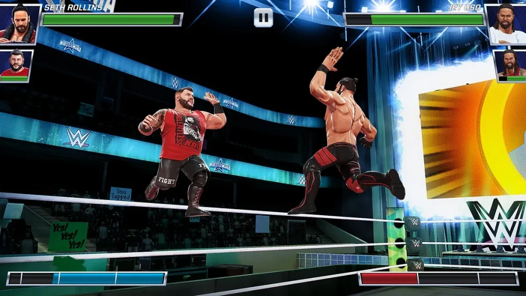 wwe mayhem mod apk download