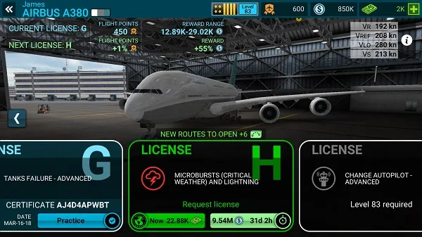 Airline Commander all planes unlocked