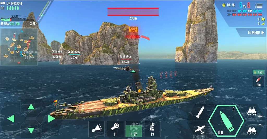 Battle of Warships Mod APK Max Level