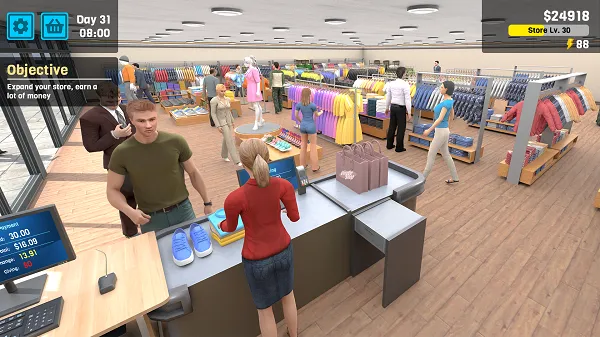 Clothing Store Simulator Mod APK Unlimited Money