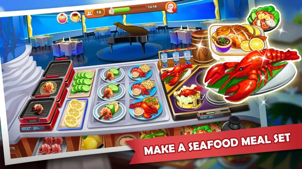 Cooking Madness Mod APK unlimited money and gems 2024