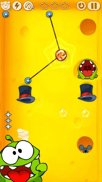 Cut the Rope Mod APK unlock all levels