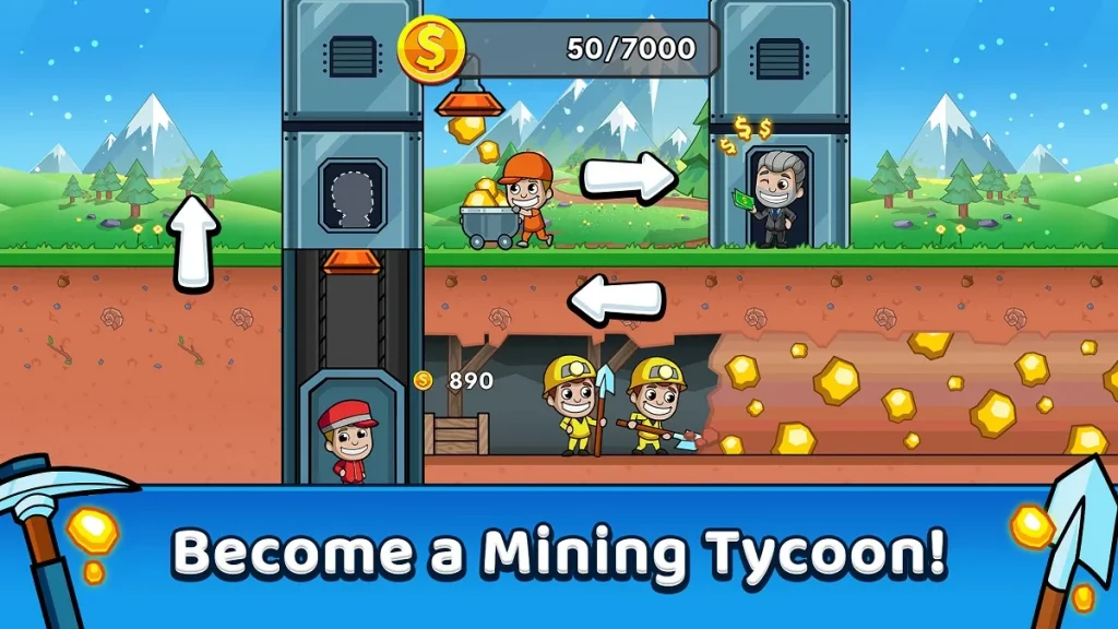 Idle Miner Tycoon Mod APK