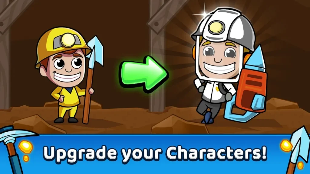 Idle Miner Tycoon Mod APK free shopping