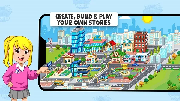 My Town World Mod APK unlocked all