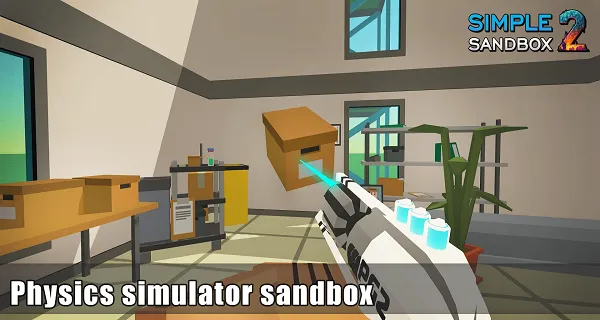 Simple Sandbox 2 Mod APK VIP unlocked stands