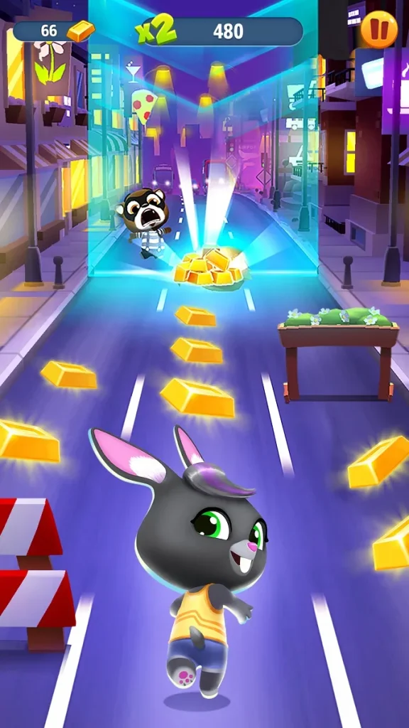 Talking Tom Gold Run Mod APK unlimited money and gems