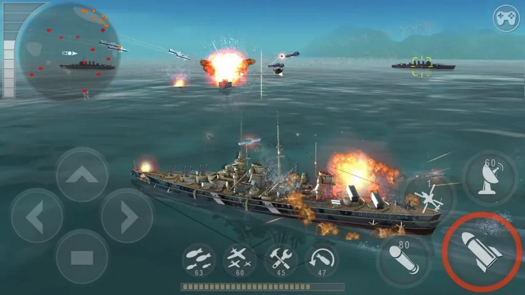 Warship Battle Mod APK