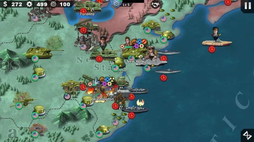 World Conqueror 4 Mod APK max level