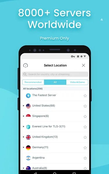 X-VPN Mod APK premium unlocked