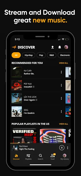 Audiomack MOD APK