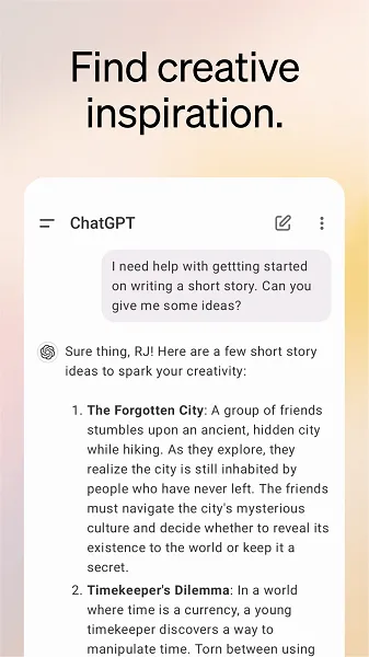 Chat GPT Mod APK premium unlocked