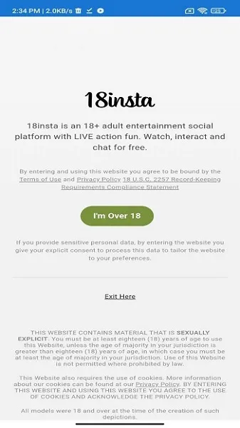 Download 18insta APK Latest Version