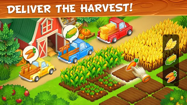 Farm Town: Happy Farming Day MOD APK Unlimited Money