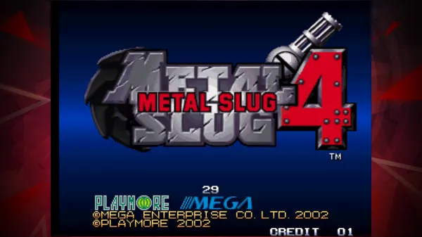 METAL SLUG 4 ACA NEOGEO APK