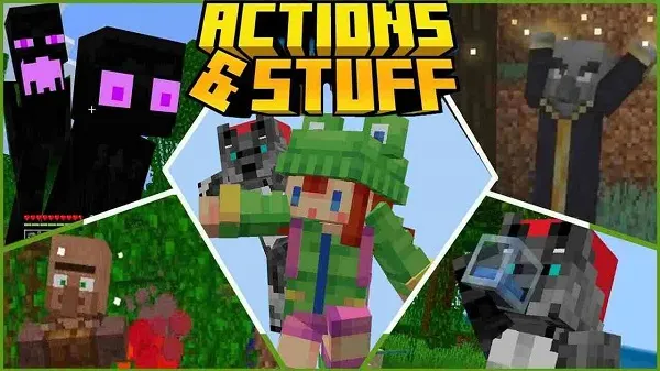 Minecraft Actions and Stuff Resource Pack