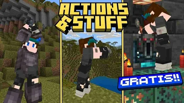 Minecraft Actions and Stuff Resource Pack V1.21