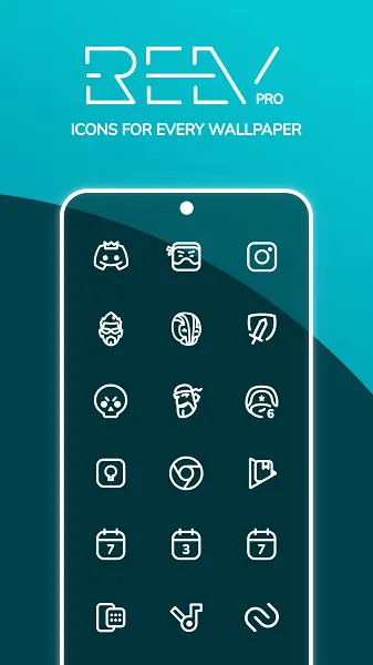 Reev Pro - Icon Pack APK