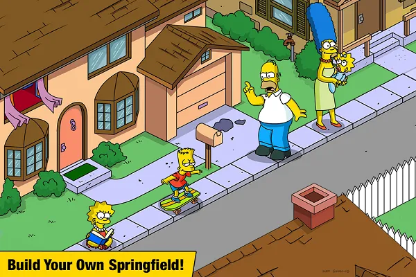 The Simpsons: Tapped Out MOD APK Free Shopping