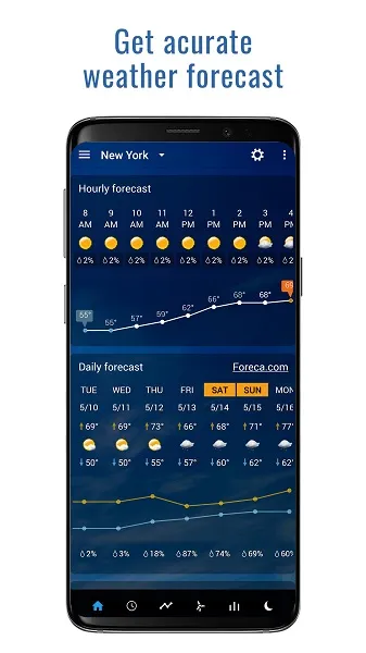 Transparent clock weather Pro v7.06.0 Mod APK