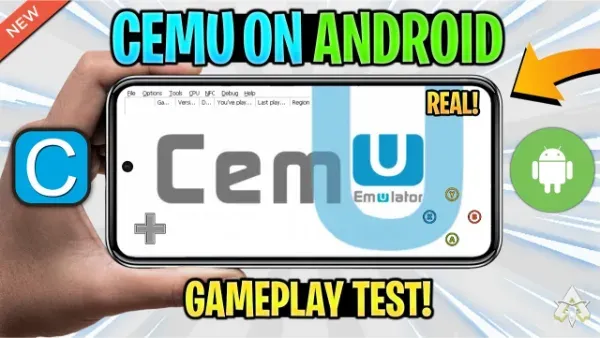 CEMU Wii U Emulator for Android