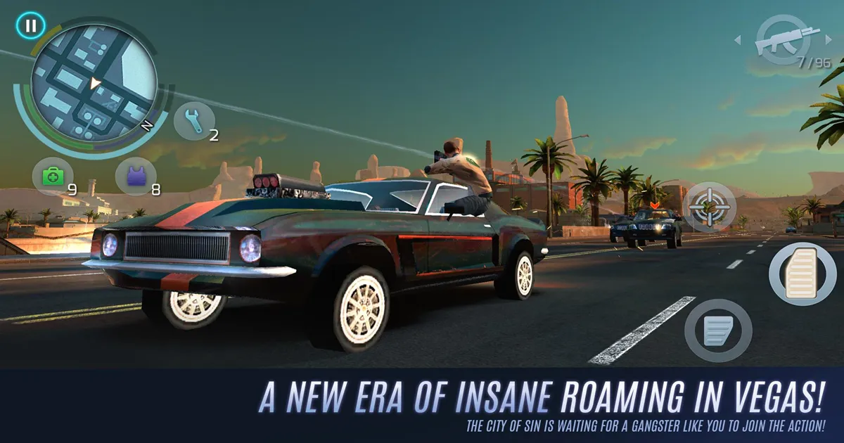 Gangstar Vegas Mod APK Unlimited Money and Diamonds